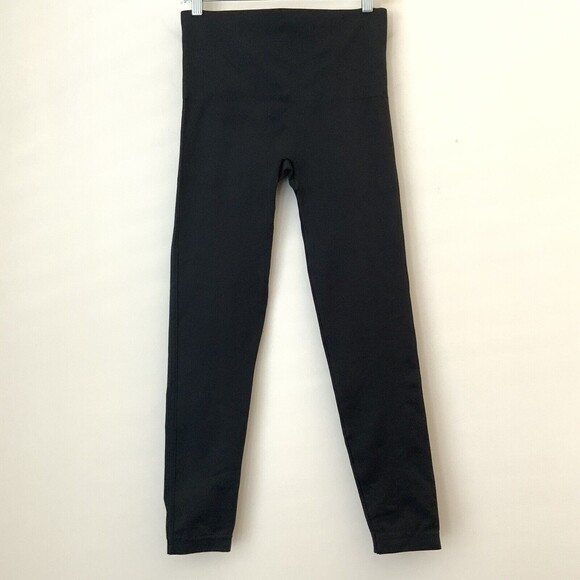 Spanx by Sara Blakey Leggings Black High Rise XL - Picture 3 of 7